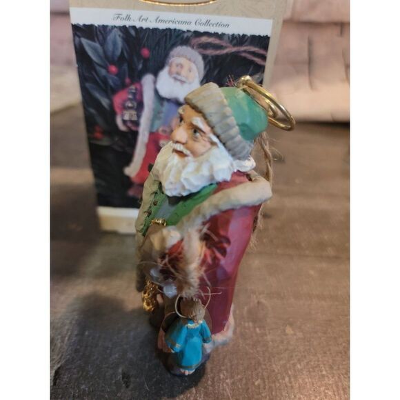 Hallmark 1998 Santa's gifts ornament Xmas decor - Picture 2 of 6